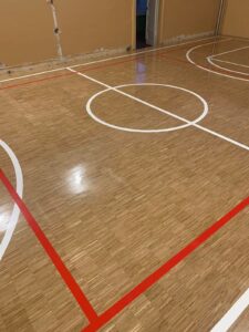 29 спортзал з промисловим паркетом ТДЄ