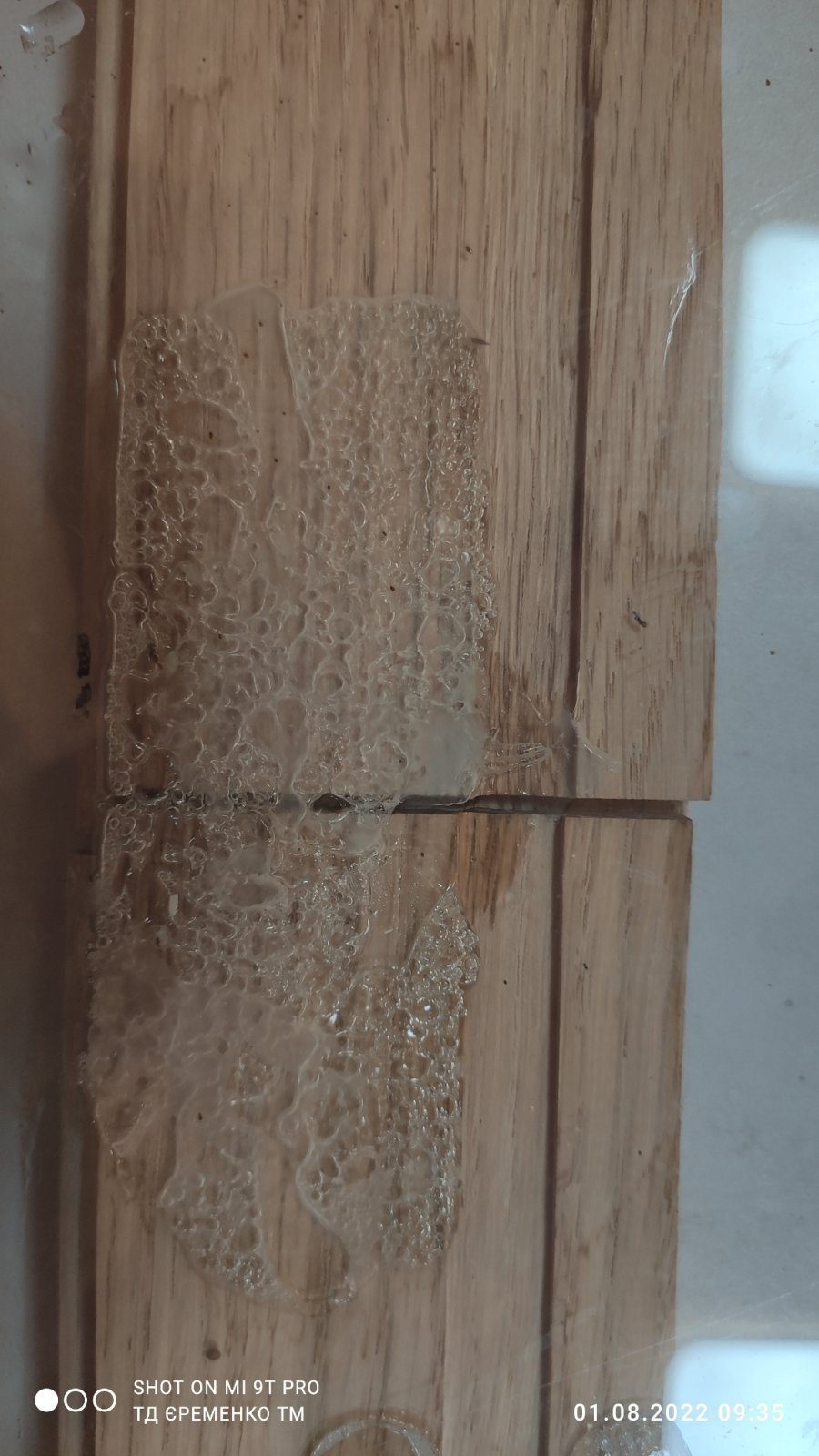 ТДЄ КПУ2 140г - клей інжекційний для підклейки паркету без демонтажу — изображение 3
