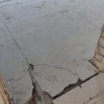 Осєщіна санація стяжки матеріалами ТДЄ