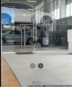 Volvo Львів автосалон індустріальний паркет ТДЄ 23х8х160 сорт Натур